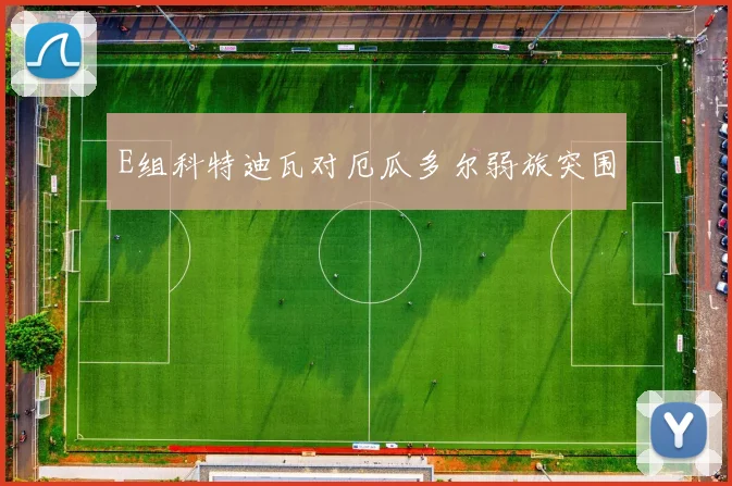 E组科特迪瓦对厄瓜多尔弱旅突围